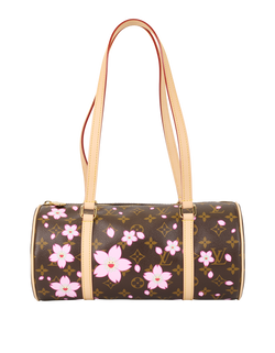 X T.Murakami Sakura Papillon, Canvas, Mono/Pink, NFC/MIF, P/DB, 3*